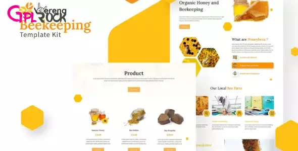 Veerena – Honey Bee Elementor Template Kit